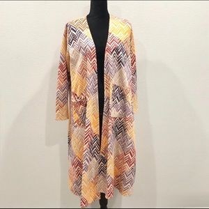 Rare Lularoe Long Cardigan Pullover